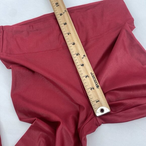 Koral Women's Size Small Crimson Red LUSTROUS Infinity High Rise Leggings - Picture 7 of 14